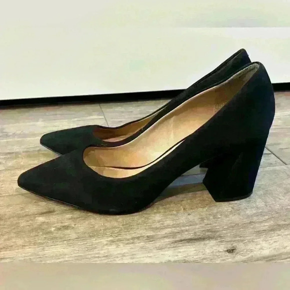Botkier black suede heels size 11 - Picture 7 of 9